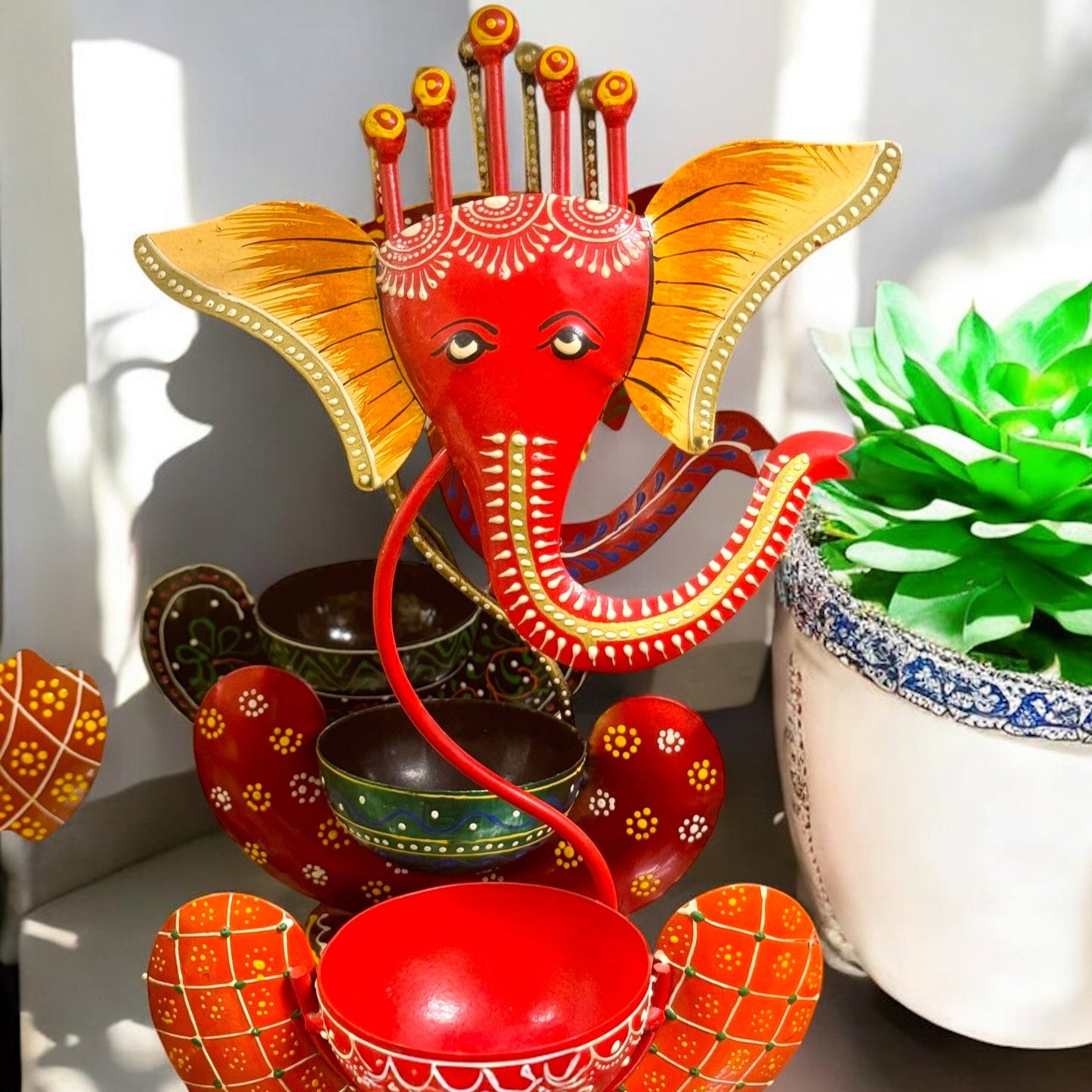Ganesh Ji Tealight Candle Holder