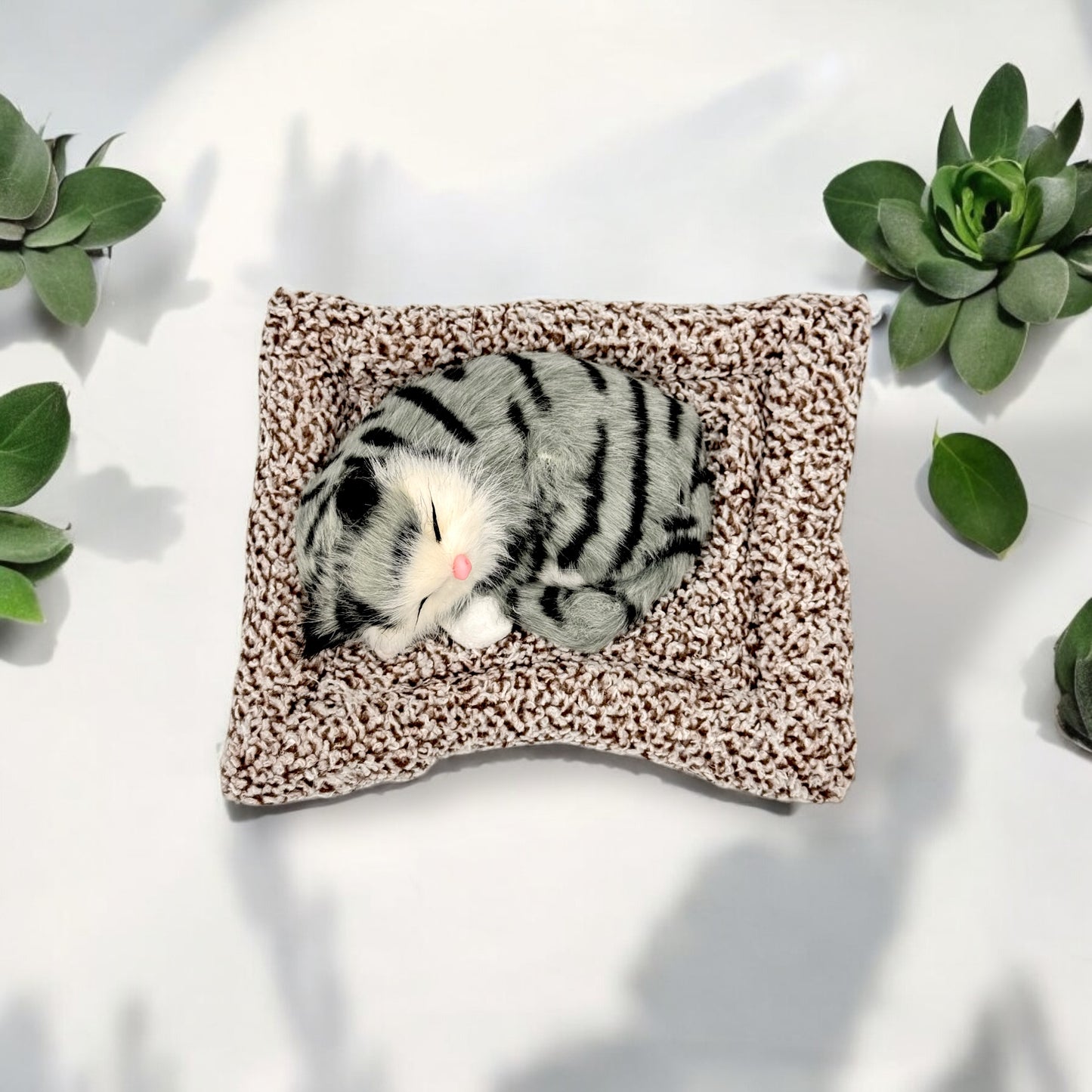 Cute Sleeping Cat Decor