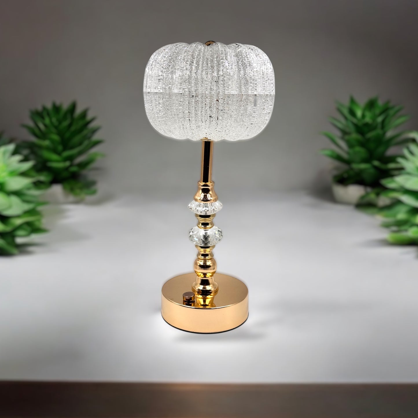 LED Crystal Table Lamp