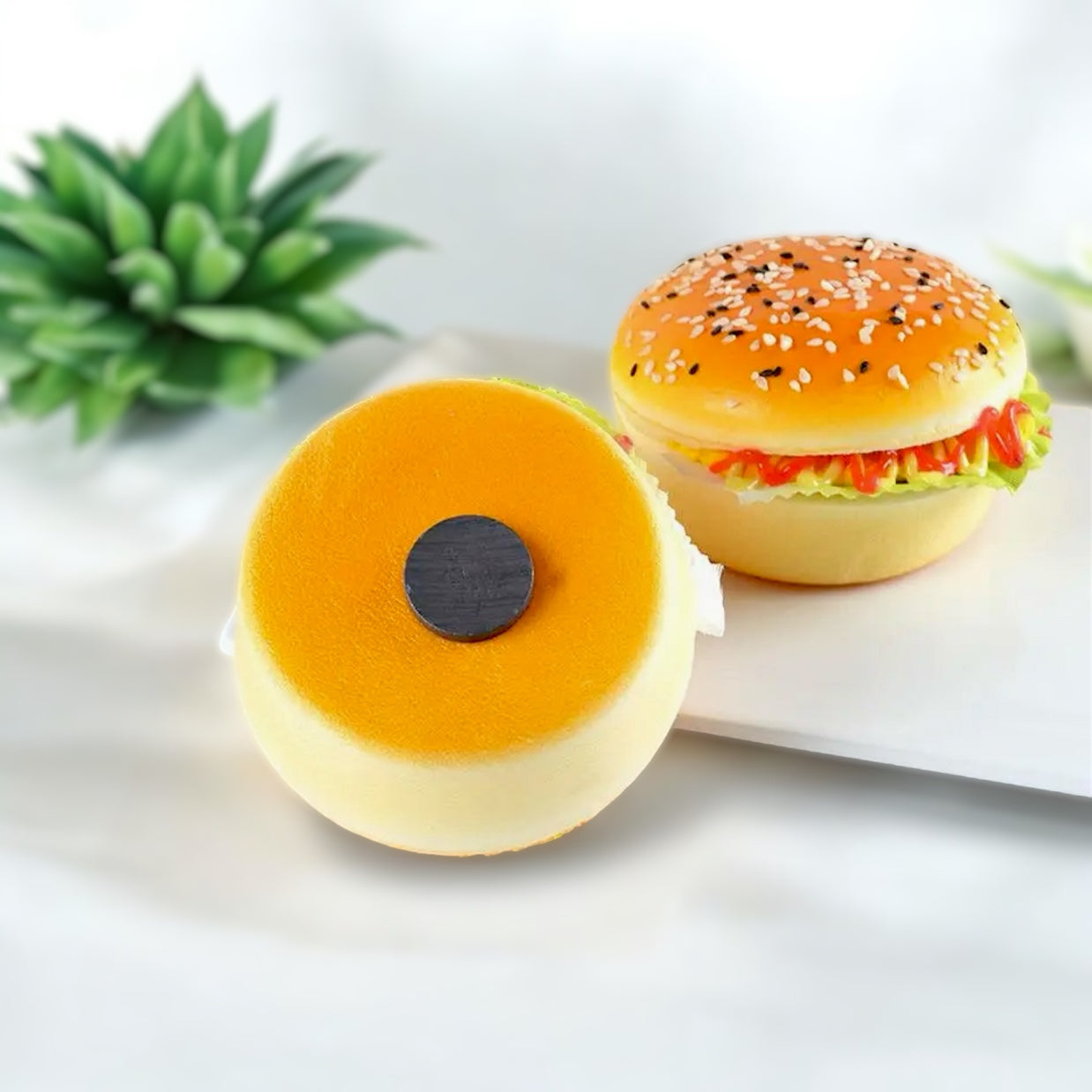 Burger Fridge Magnet (Pack Of 2)