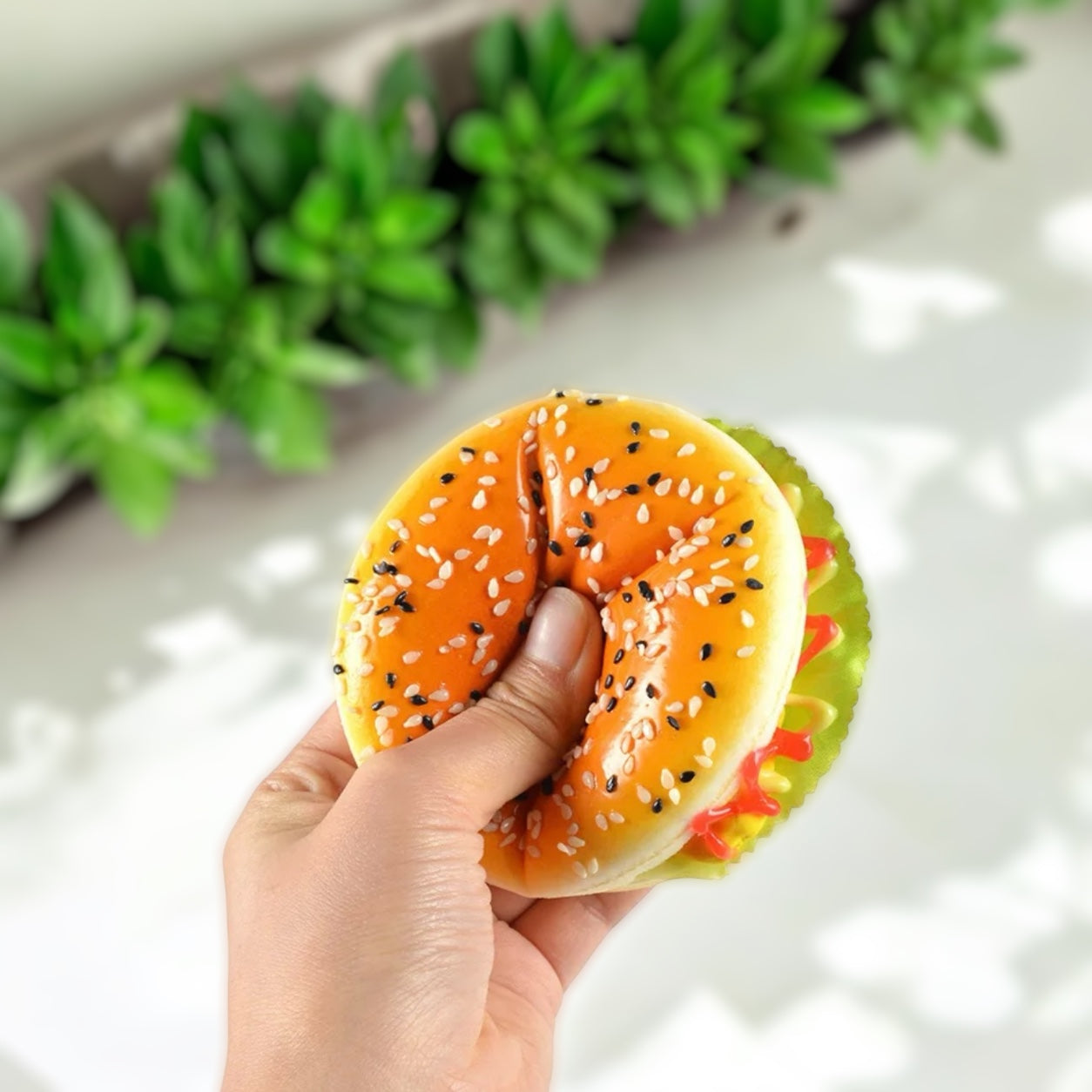 Burger Fridge Magnet (Pack Of 2)