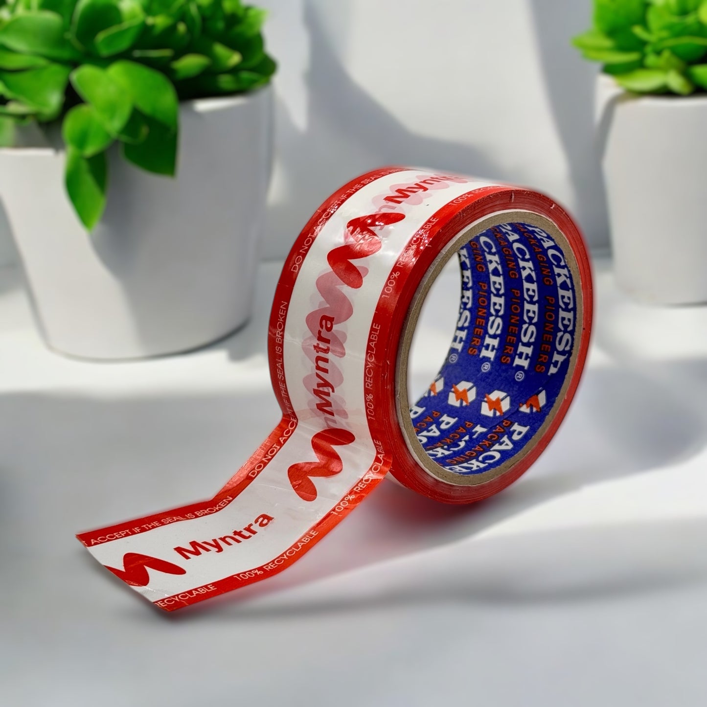 Myntra Red Printed Tape(Pack of 6)