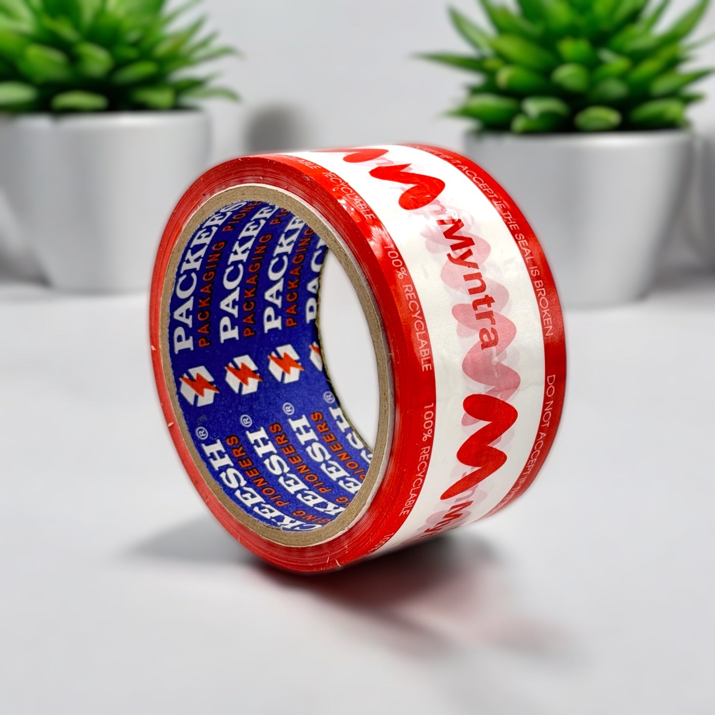 Myntra Red Printed Tape(Pack of 6)