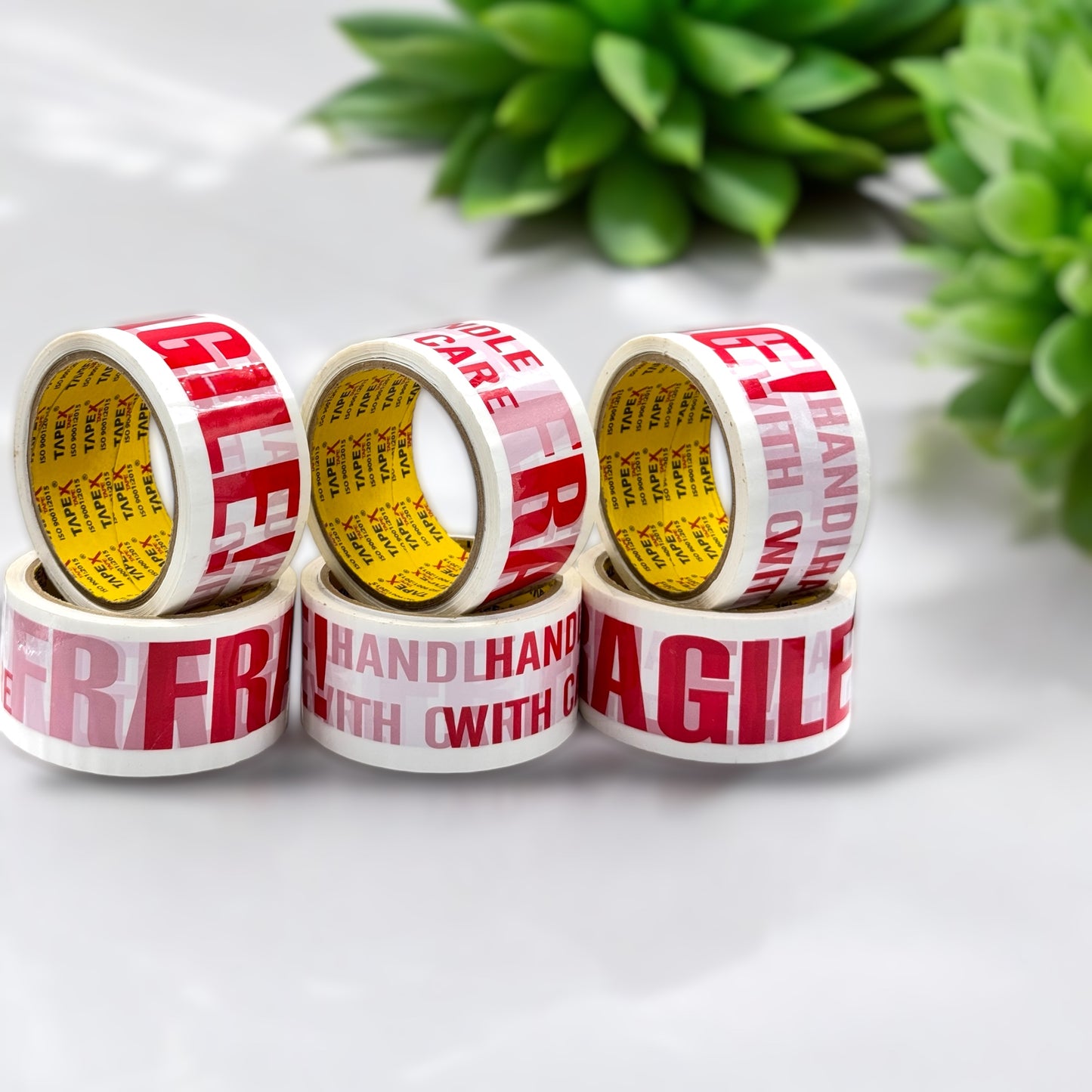 Fragile Printed Tape (Pack of 6)