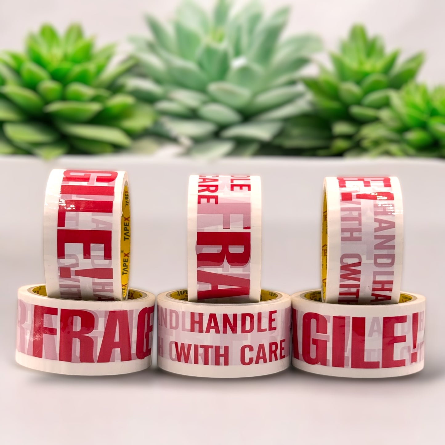 Fragile Printed Tape (Pack of 6)
