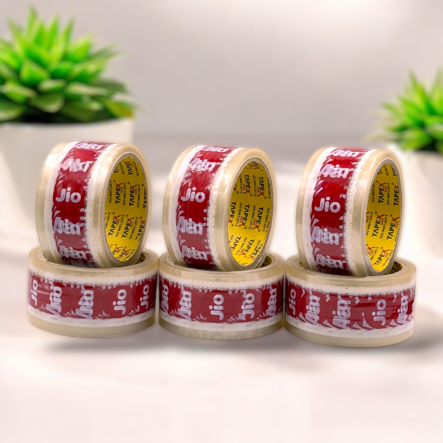 Jio Printed Tape (Pack of 6)