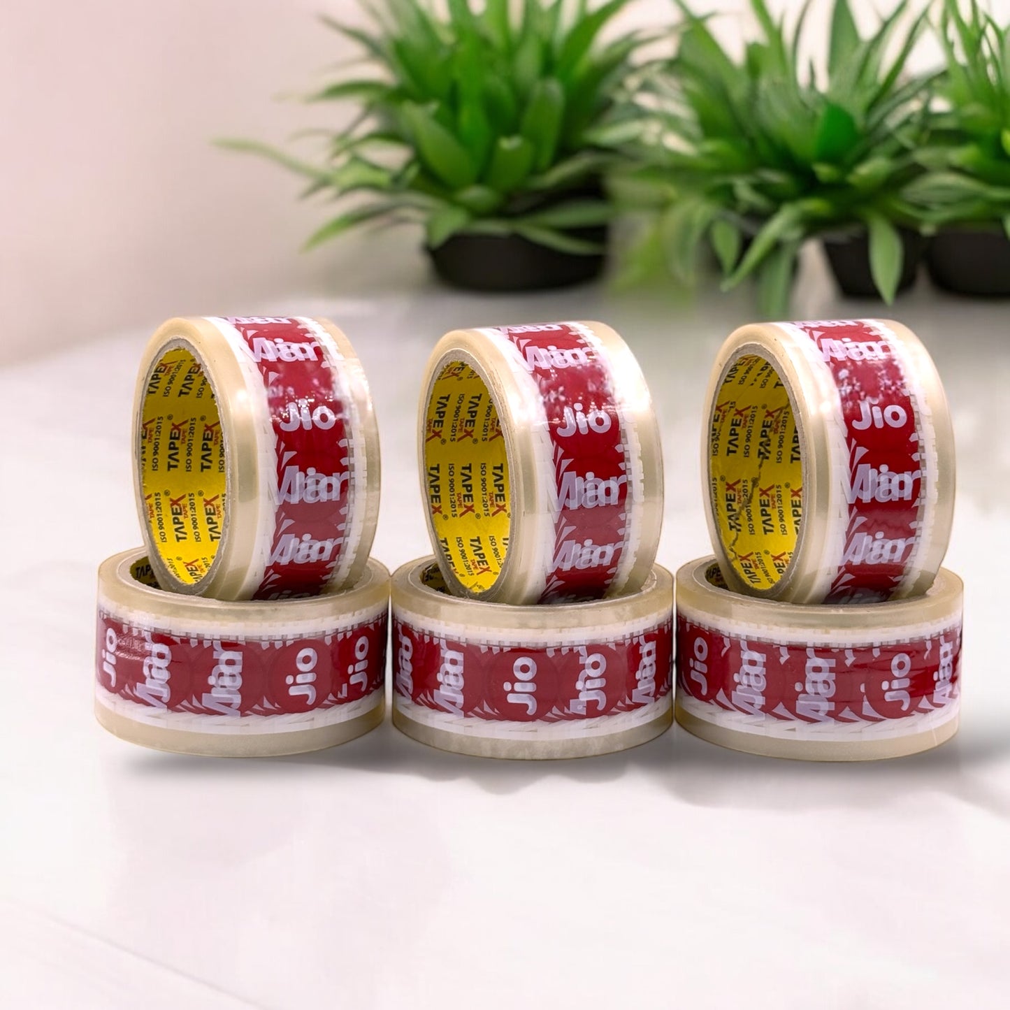 Jio Printed Tape (Pack of 6)