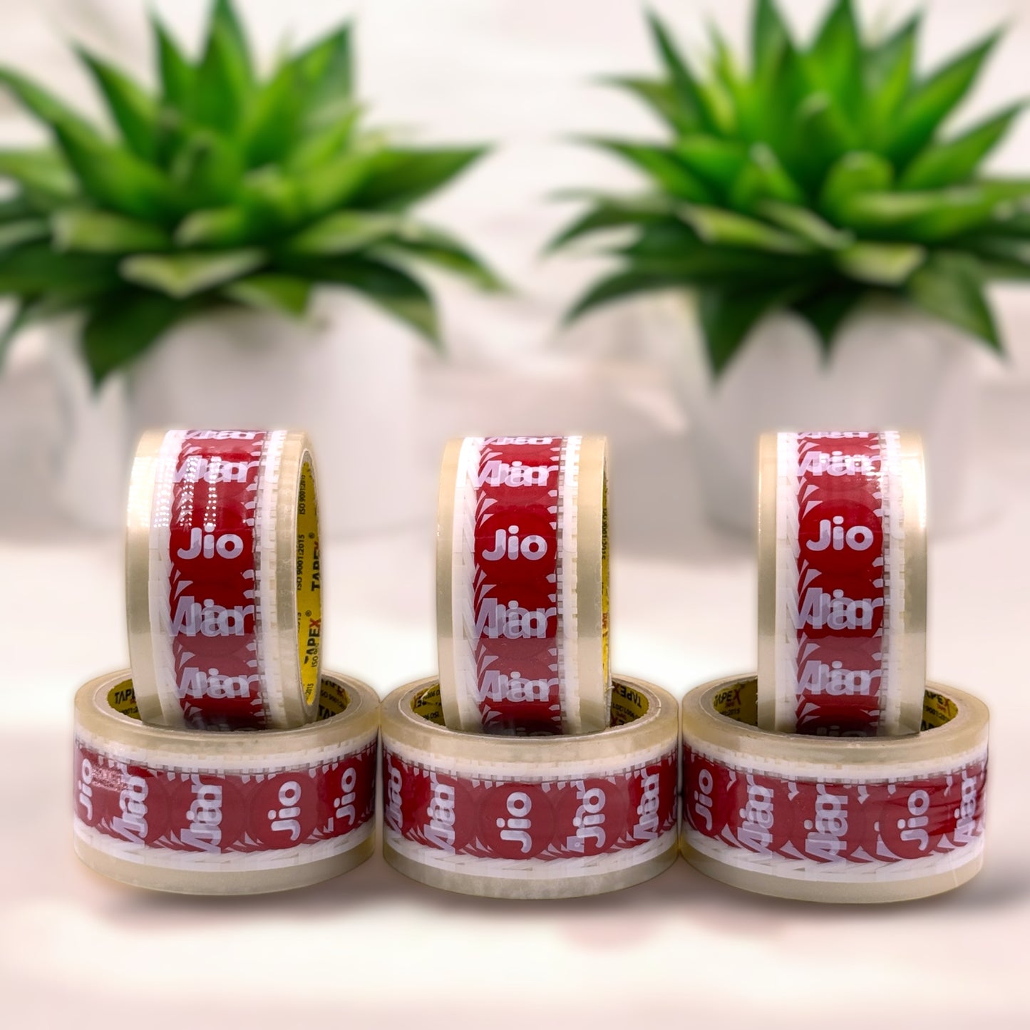 Jio Printed Tape (Pack of 6)