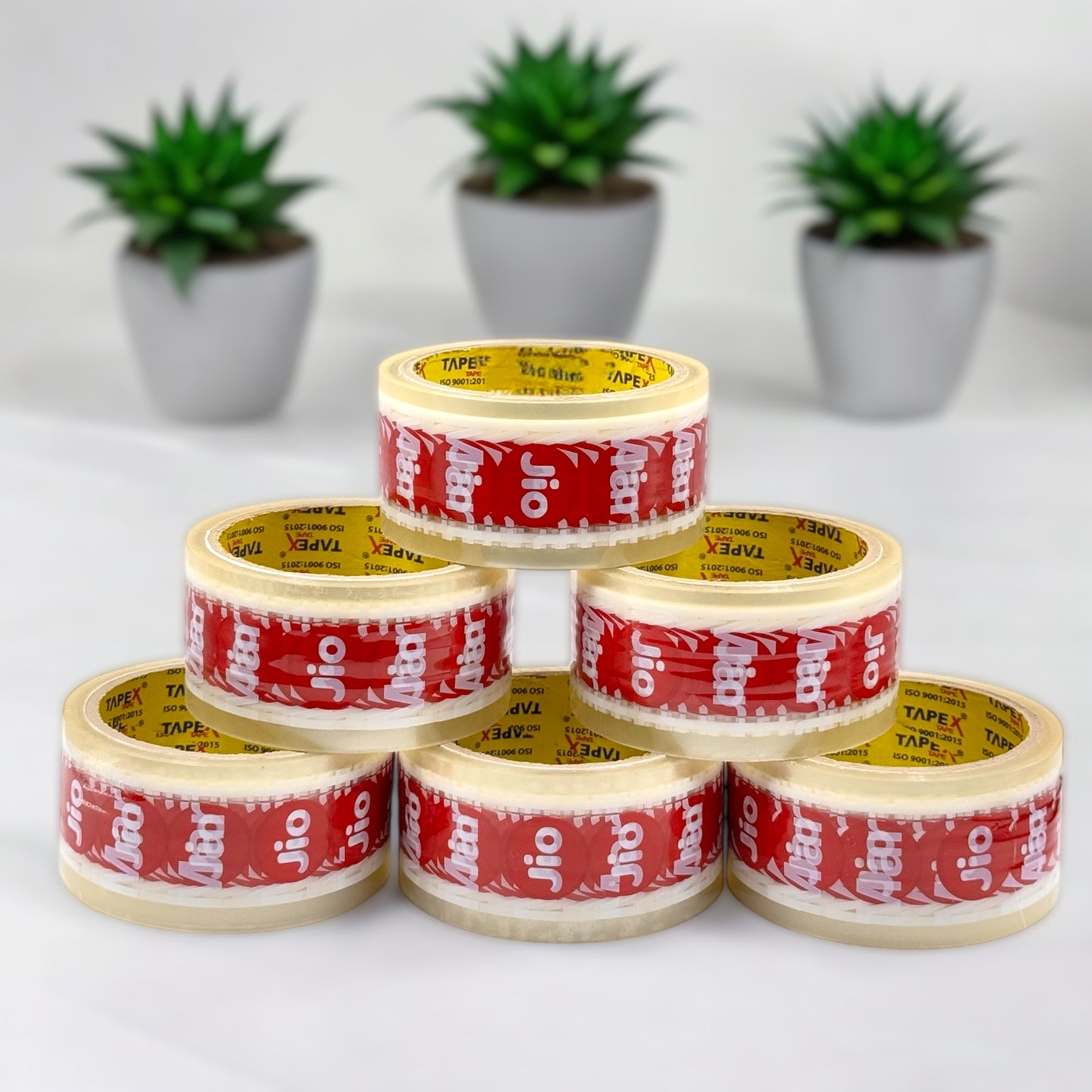 Jio Printed Tape (Pack of 6)