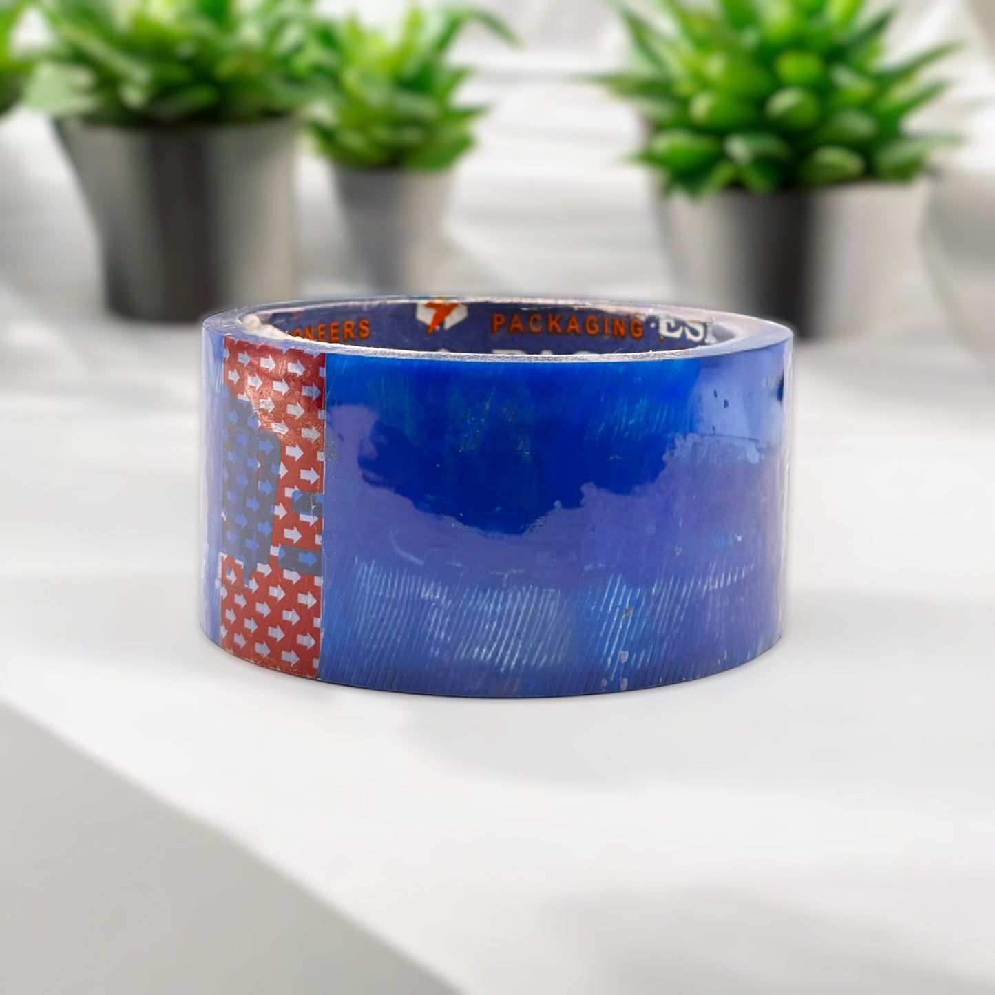 Flipkart Printed Blue Tape ( Pack of 5)
