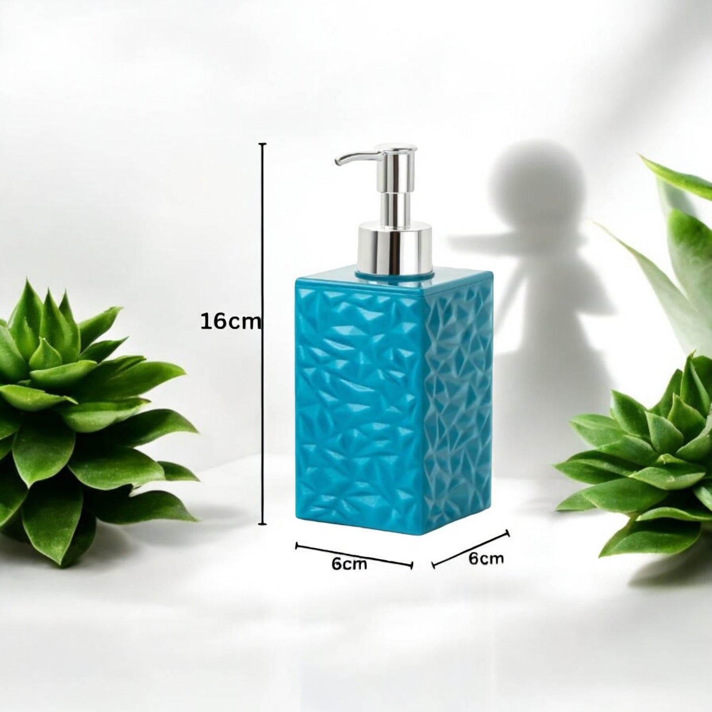 Modern Bathroom Accessory Set (Blue)