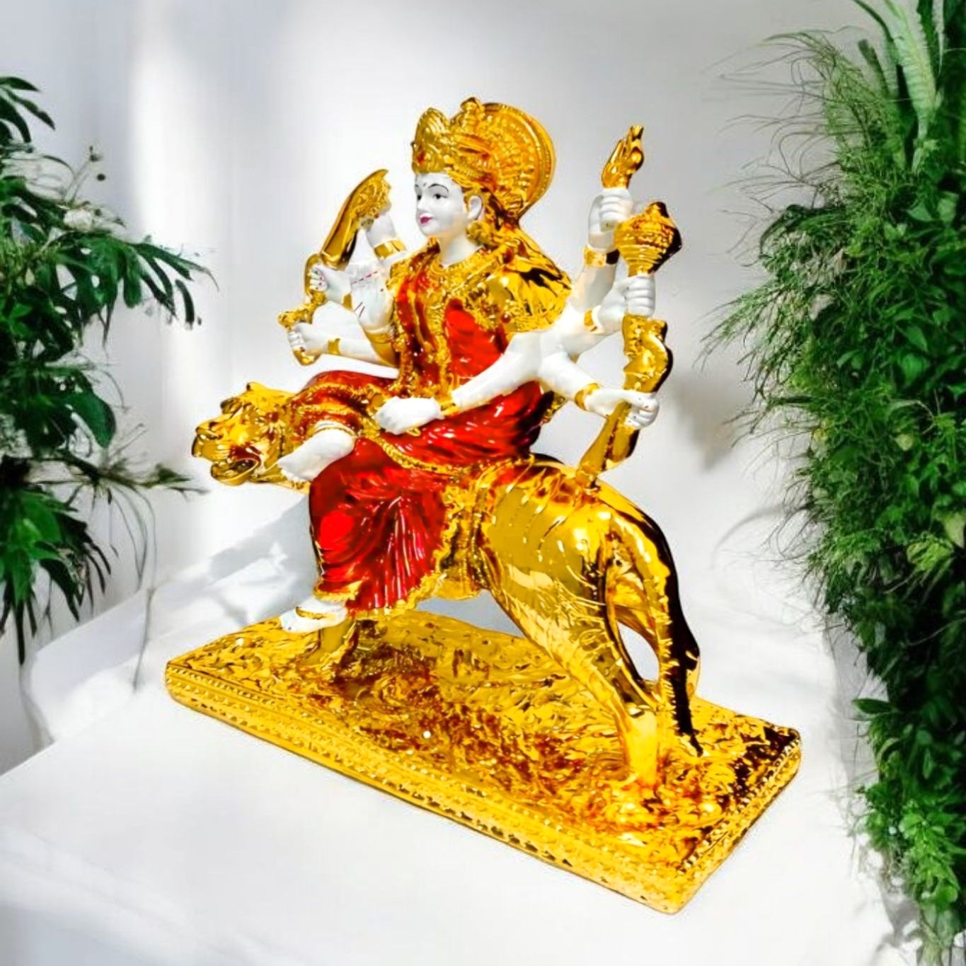 Divine Goddess Durga Decorative Statue