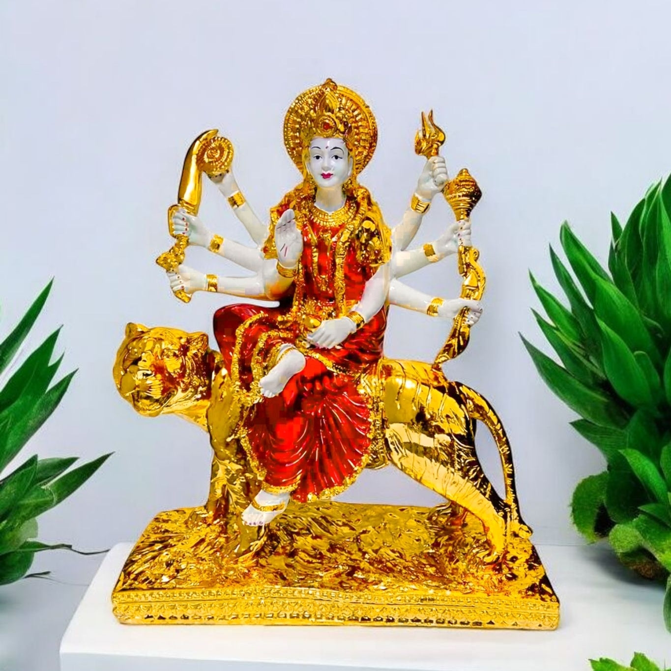 Divine Goddess Durga Decorative Statue