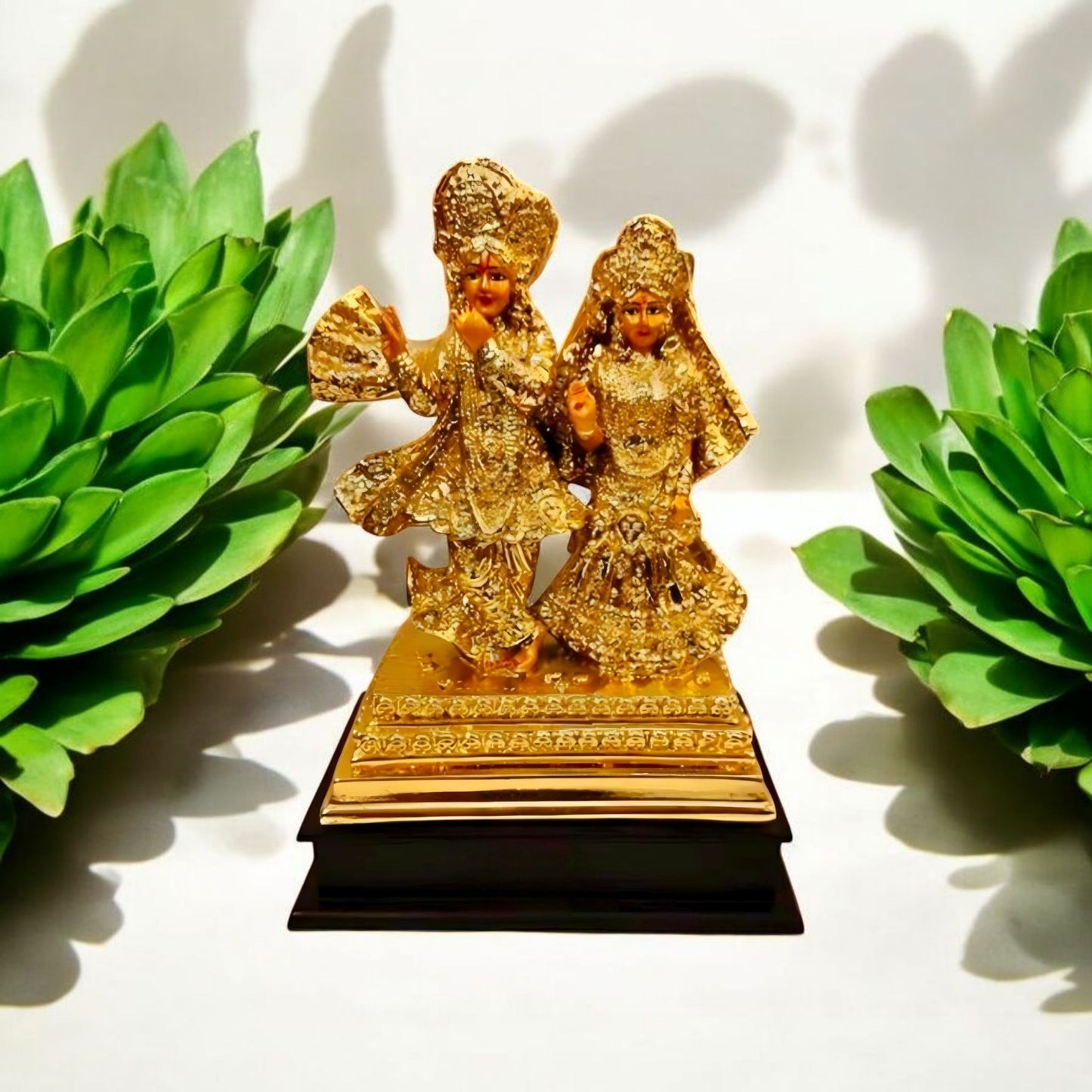 Exquisite Radha Krishna Decorative Figurine