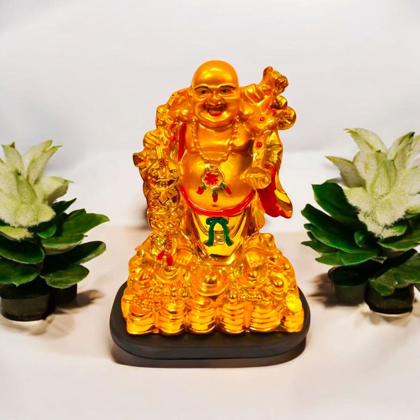 Divine Prosperity Golden Buddha Statue