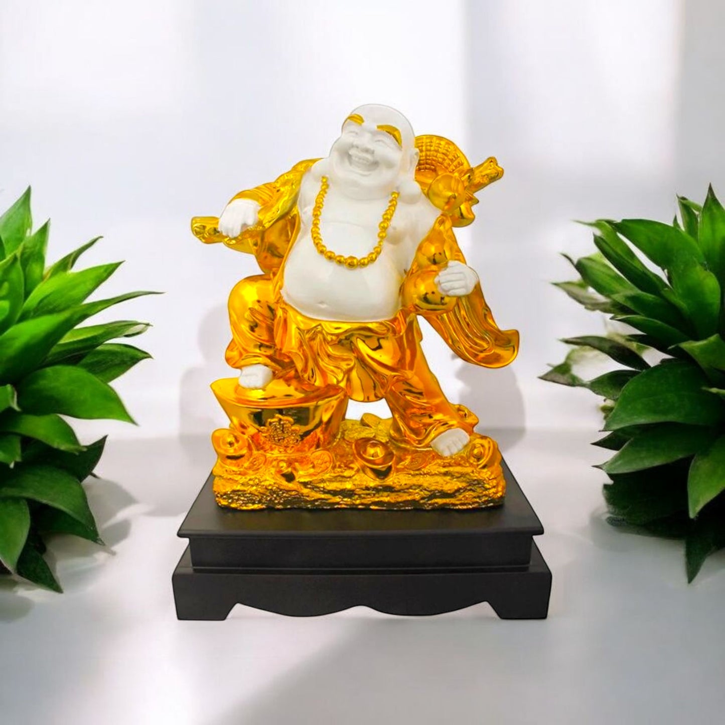 Prosperity Buddha Golden Decorative Statue