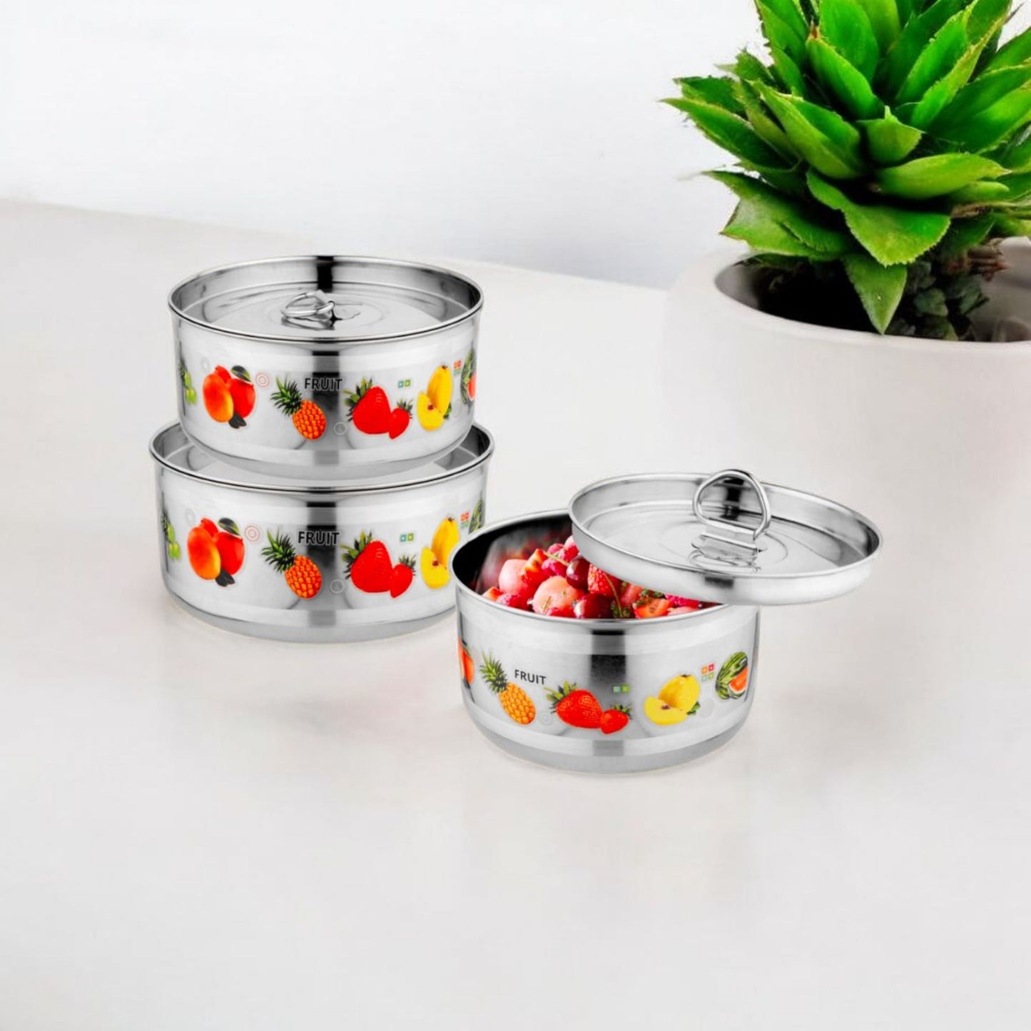 Stainless Steel Storage Containers