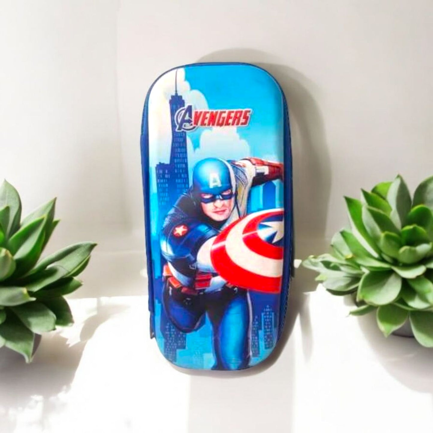 Captain America Themed Pencil Case