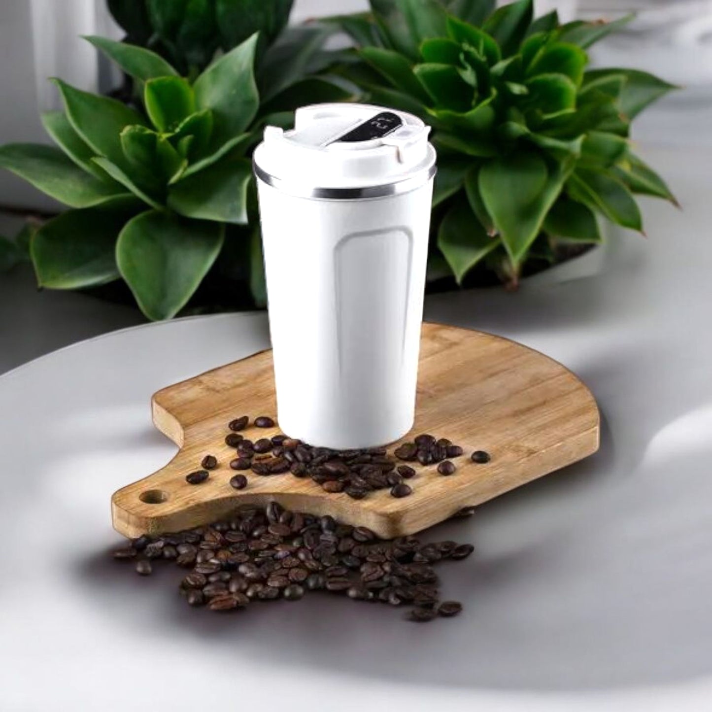 Temperature Display Travel Mug