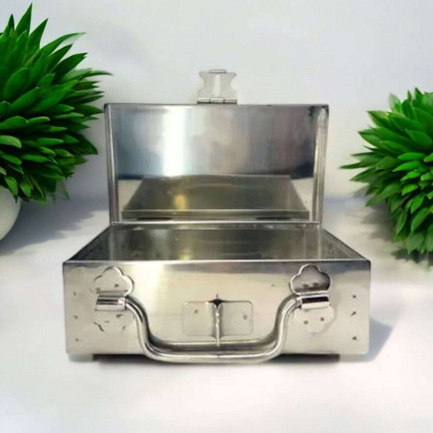 Lockable Stainless Steel Cash Box