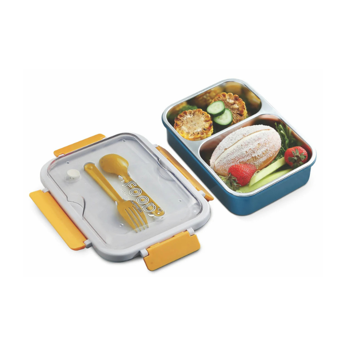 Stainless Steel Lunch Box with Spoon