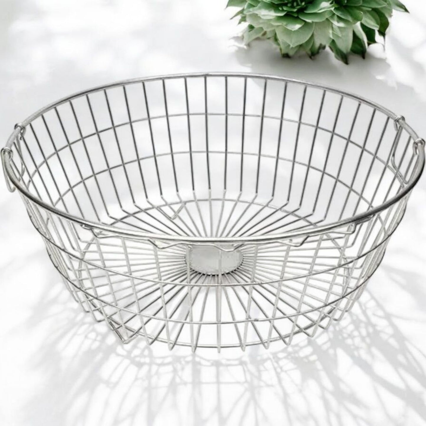 Stainless Steel Round Wire Basket