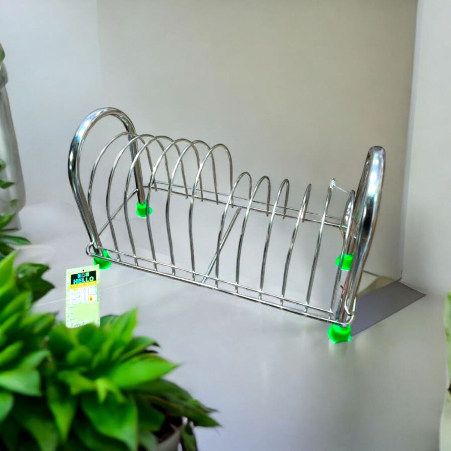 Stainless Steel Compact Plate Stand