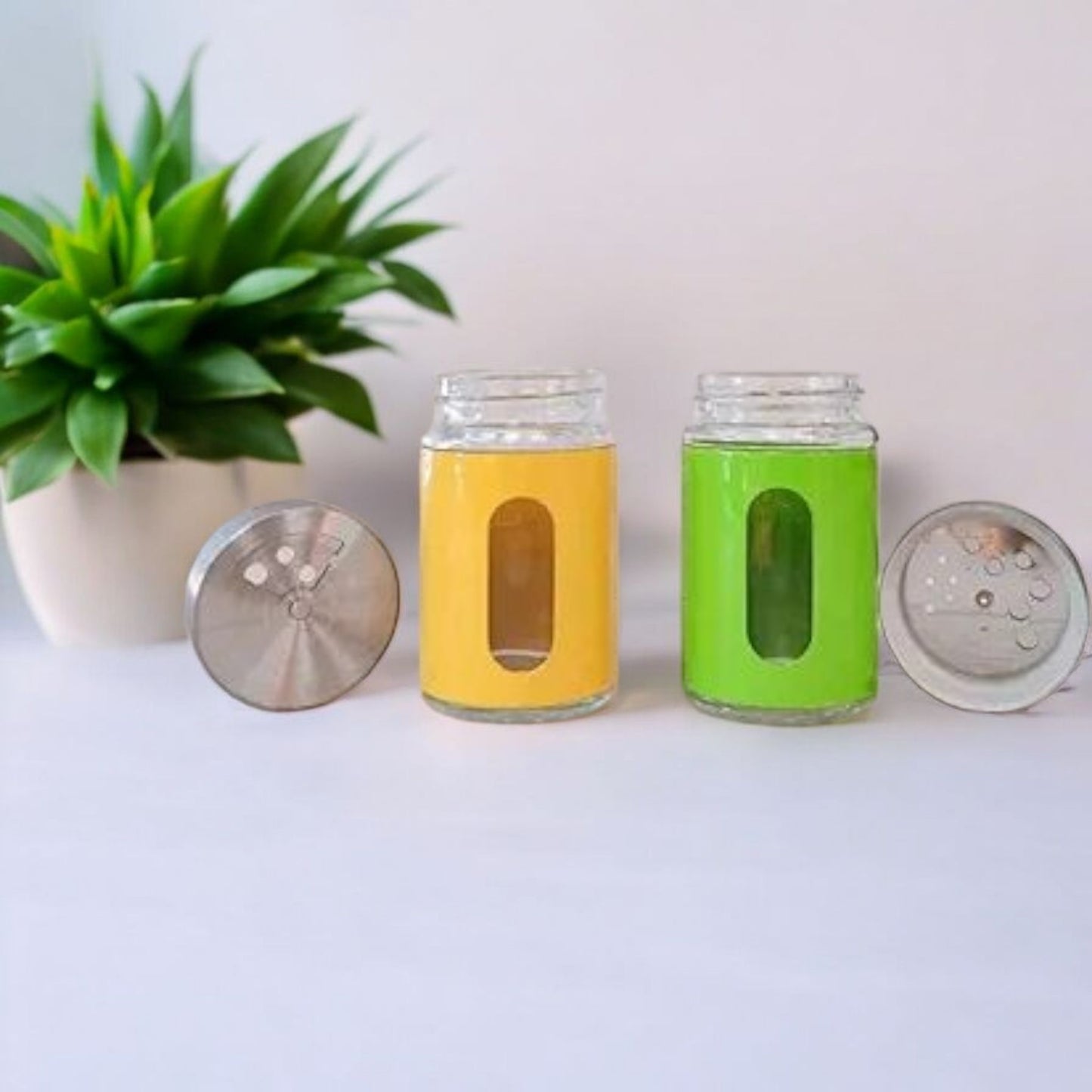 Glass Spice Jar