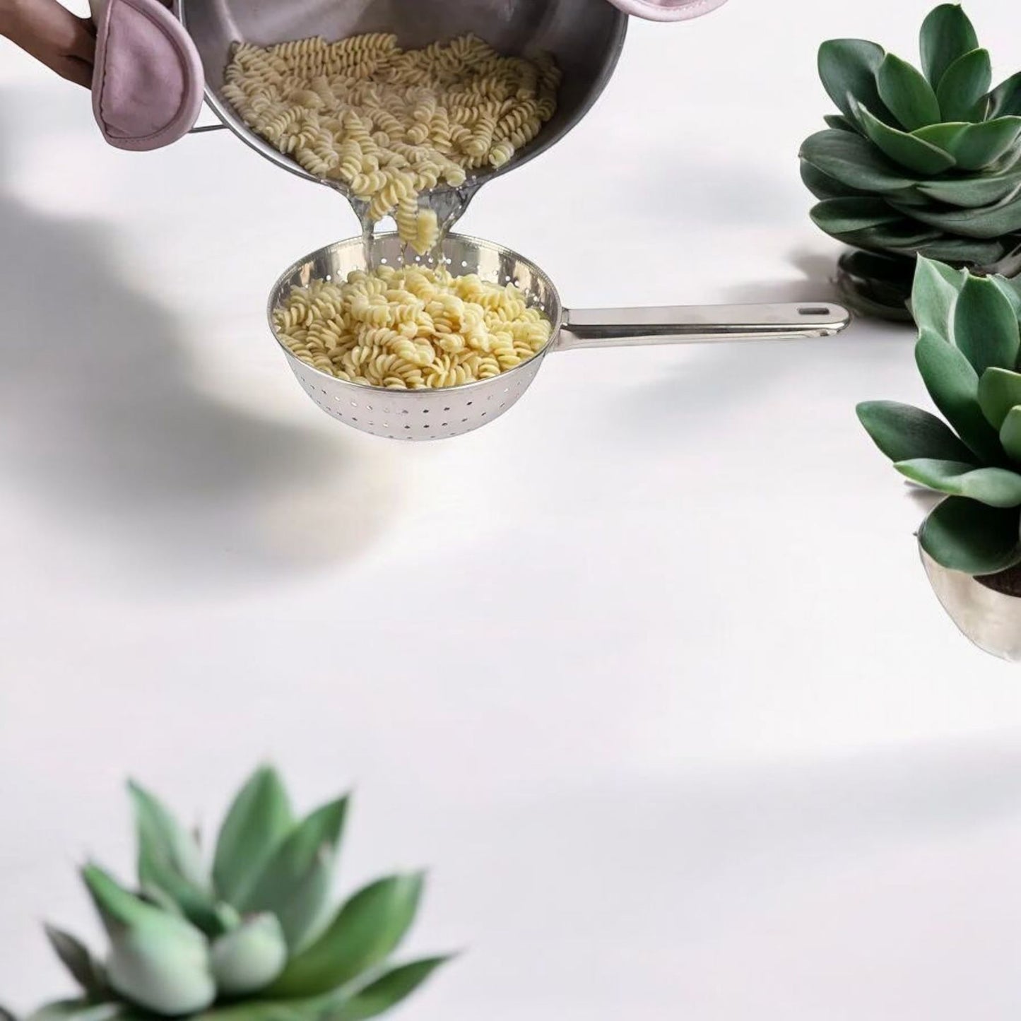 Stainless Steel Mesh Strainer Ladle