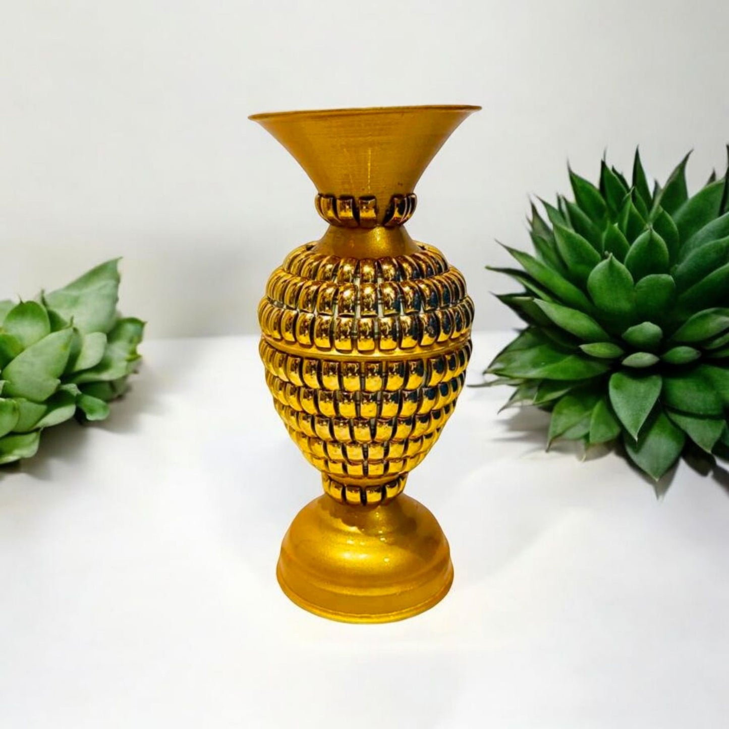 Elegant Gold Decorative Vase