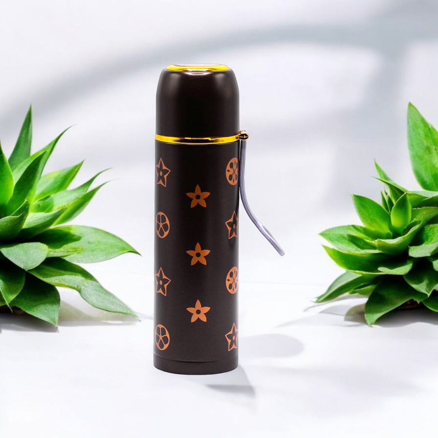 Luxury Patterned Insulated Flask Bottle 500ml