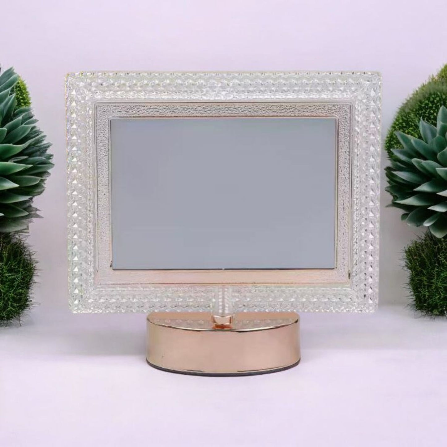 Elegant Crystal-Edge LED Photo Frame