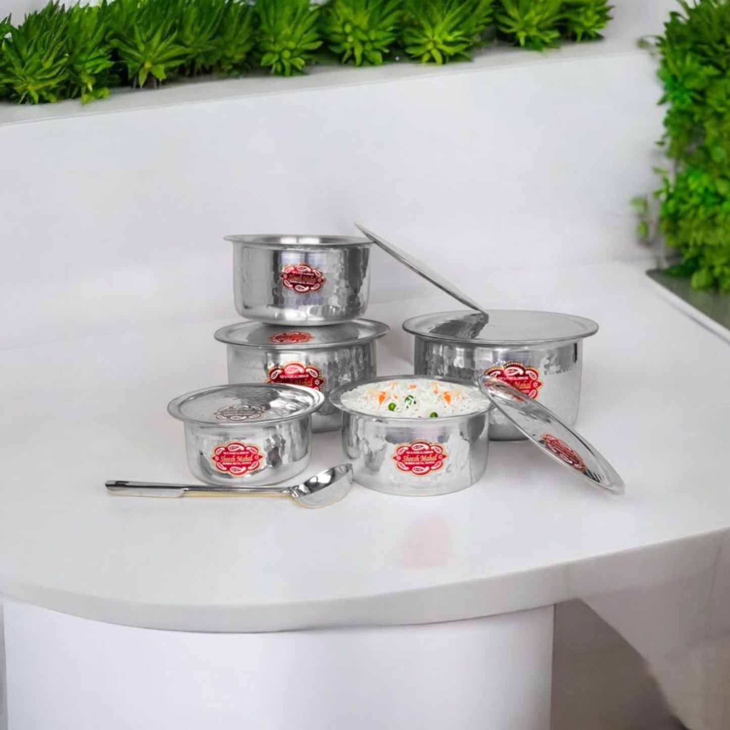 Stainless Steel Storage Containers Set