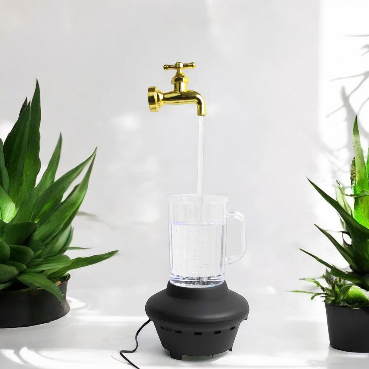 Floating Tap Water Fountain Decor