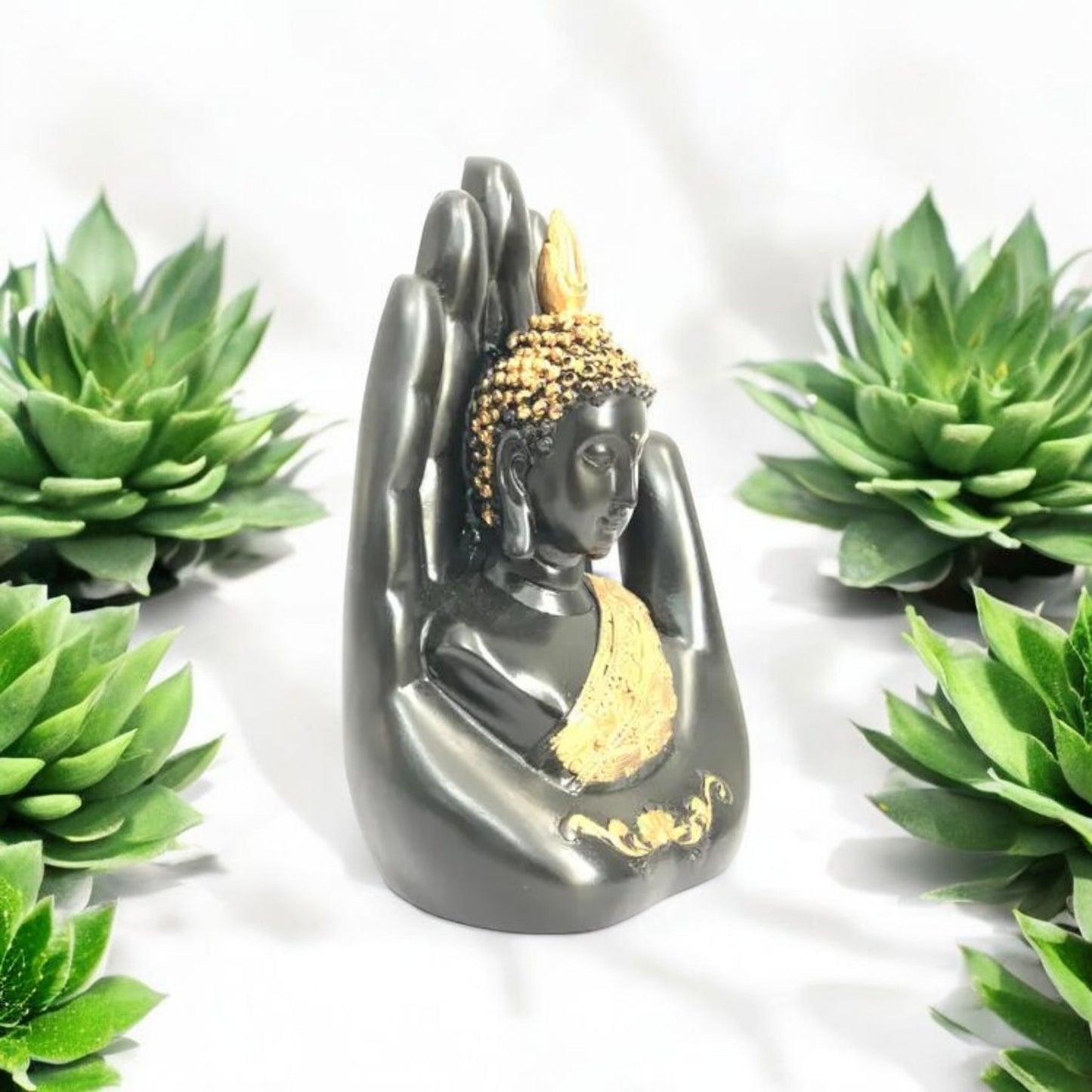 Elegant Buddha Hand Figurine Decor