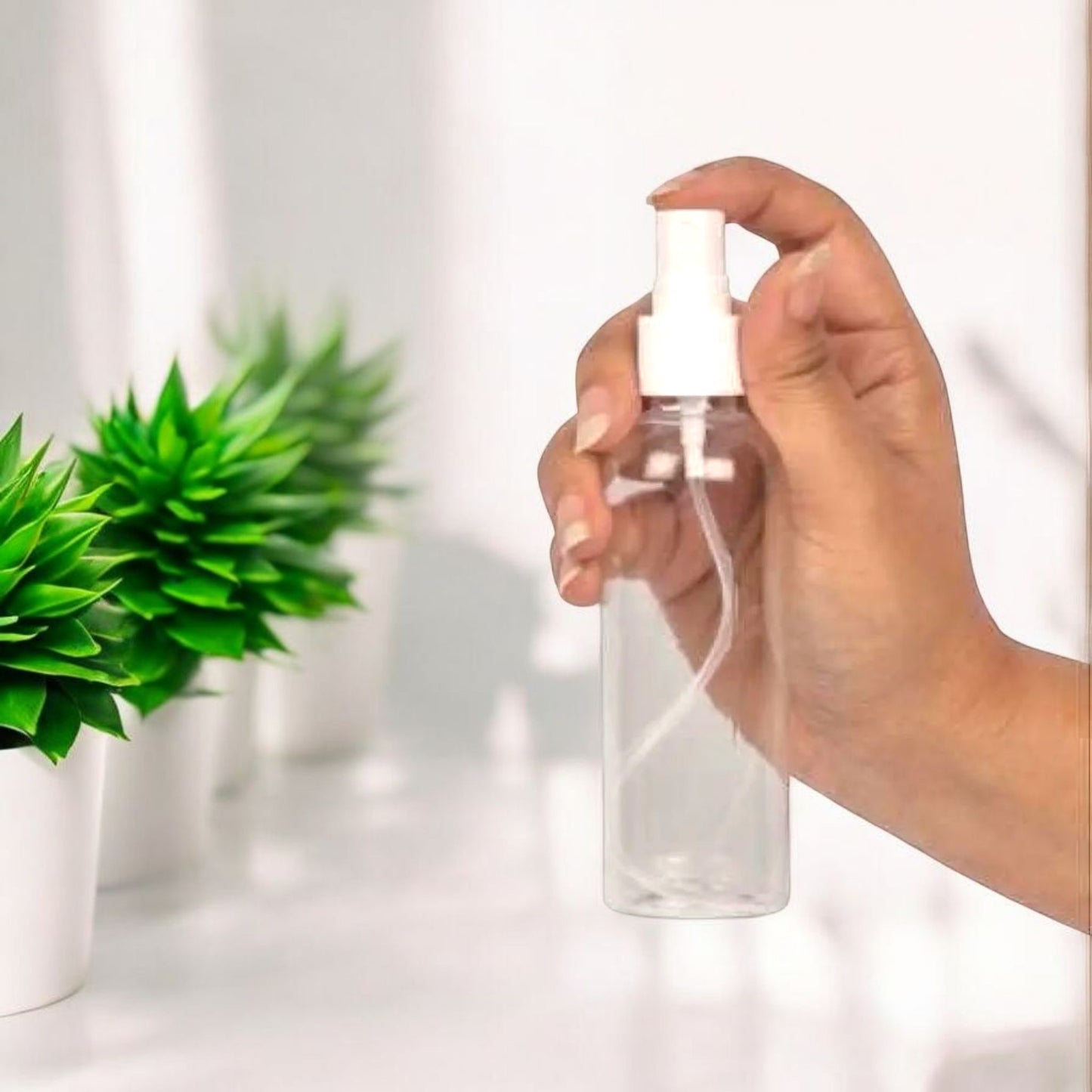 Refillable Clear Travel Spray Bottles Set 50ml
