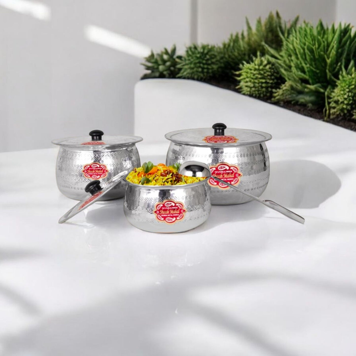 Stainless Steel Cooking Pot Set