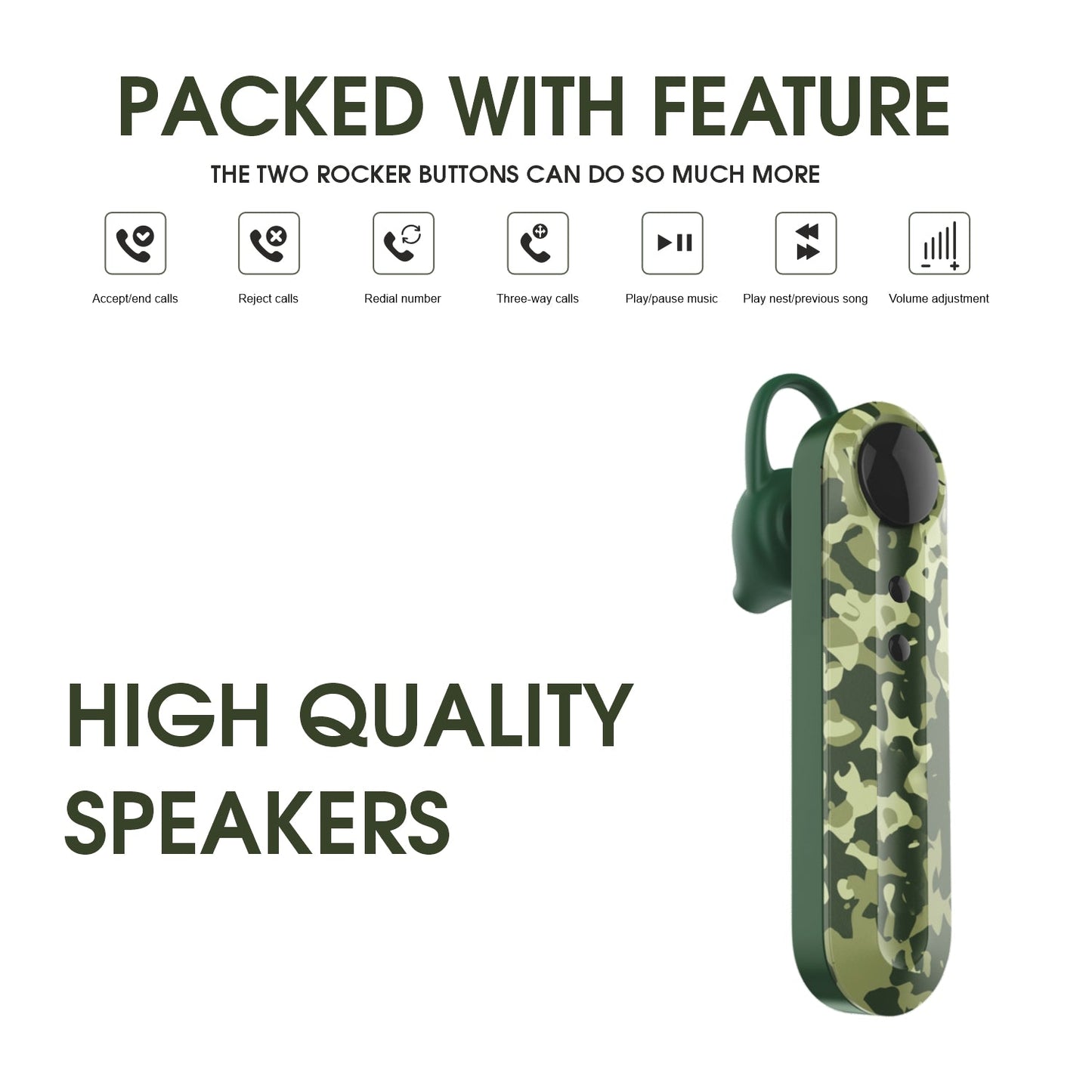 Single True Wireless Earbuds