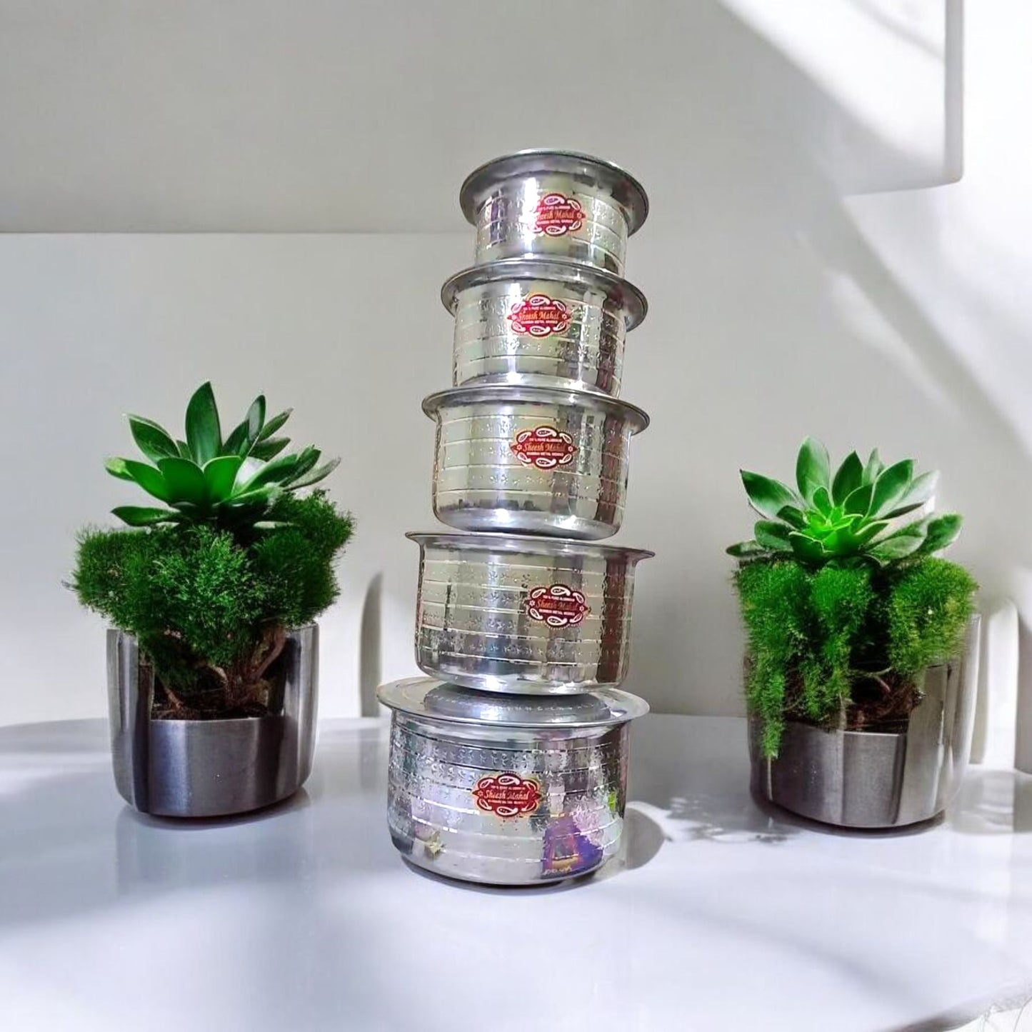 Stainless Steel Storage Containers Set