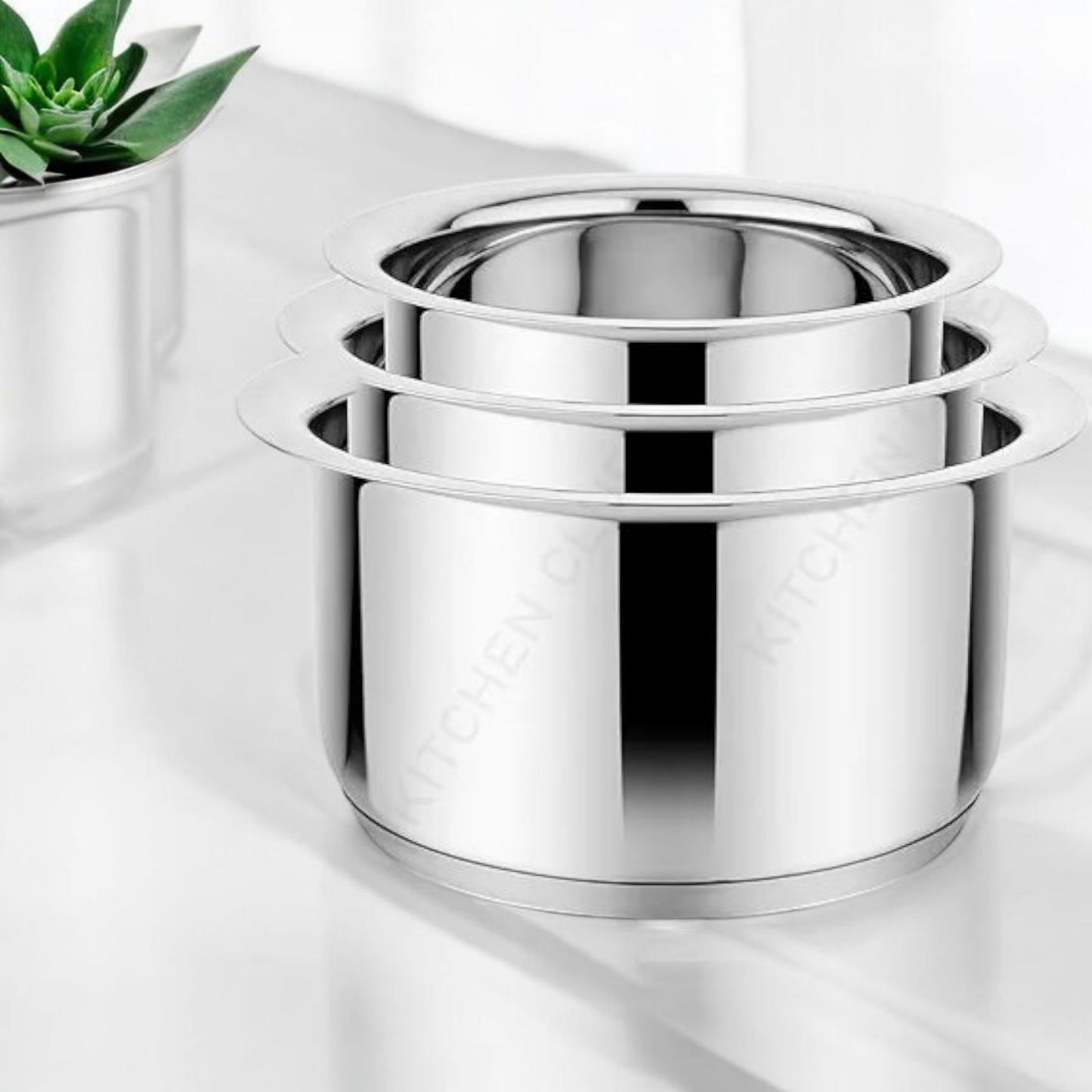 Stainless Steel Patila Cookware Set