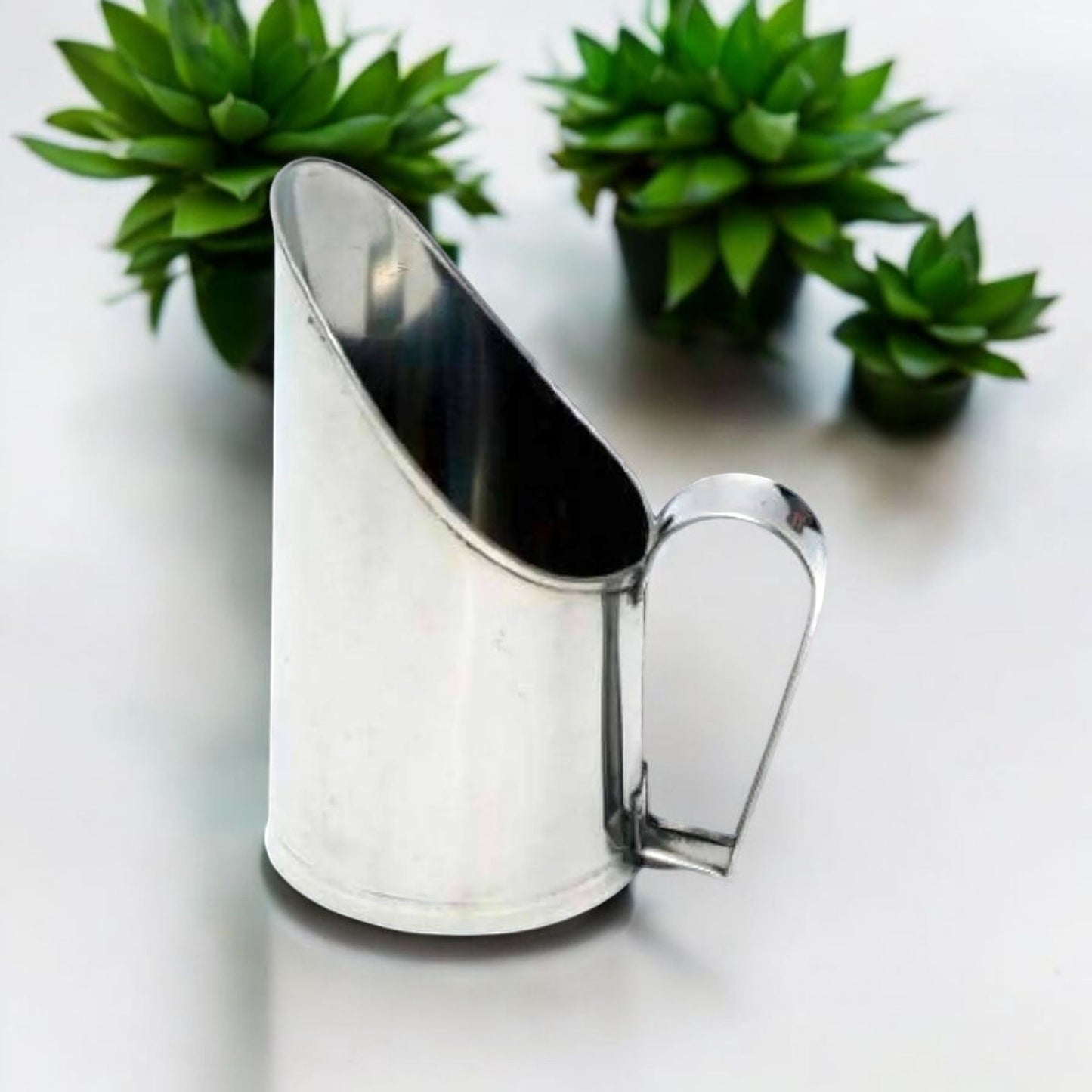 Stainless Steel Vertical Grain Scoop