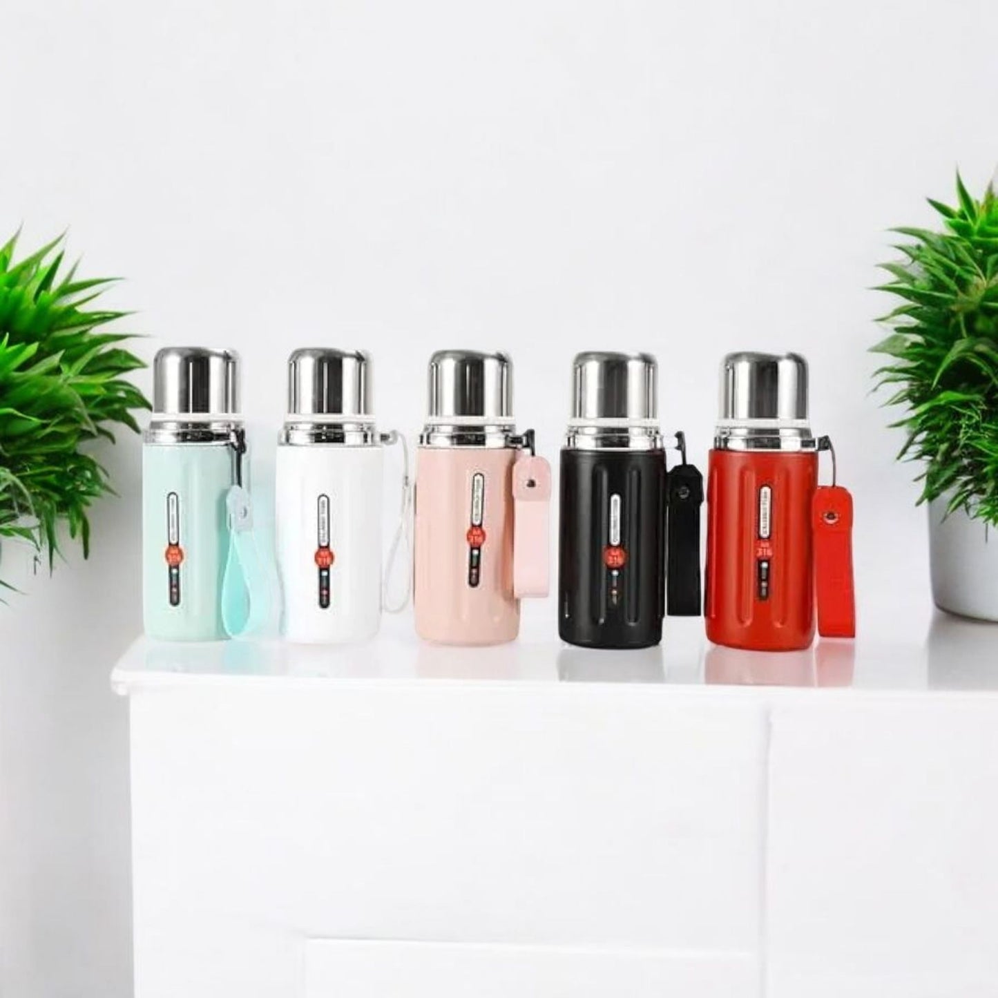 Vacuum Water Bottle with Cup Lid 800ml