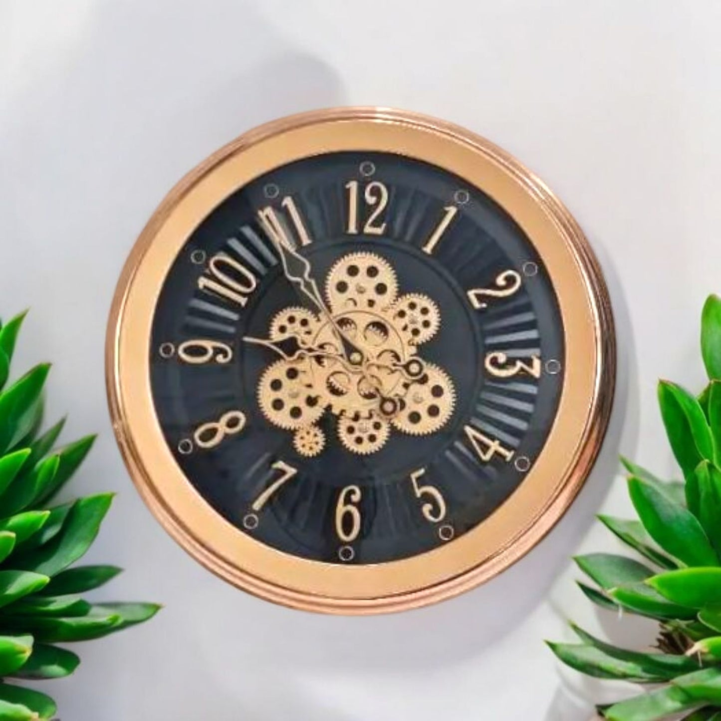 Vintage Gear Design Wall Clock