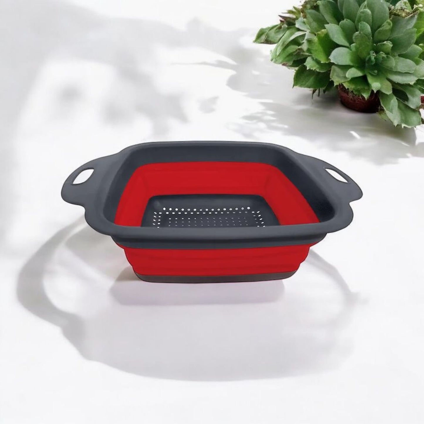 Collapsible Silicone Fruit & Veg Strainer