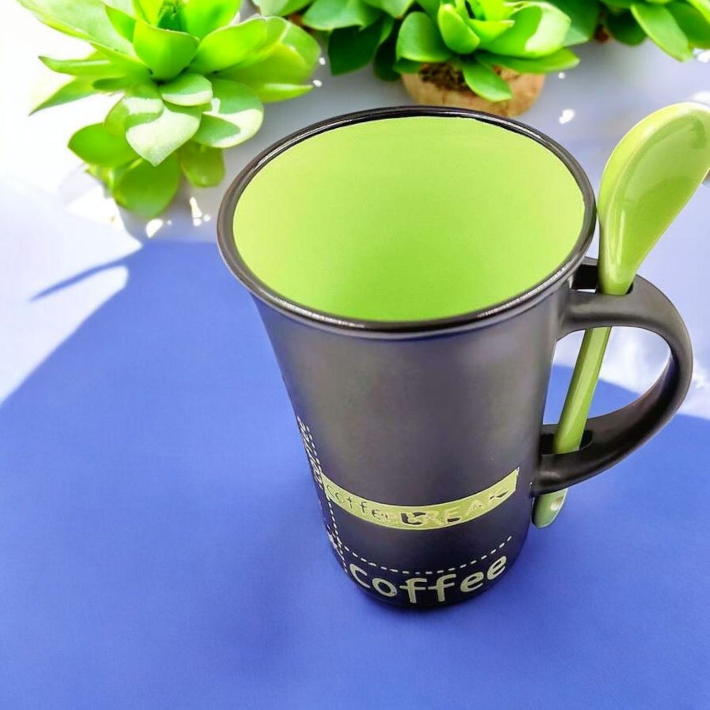 Coffee Mug With Spoon 250ml