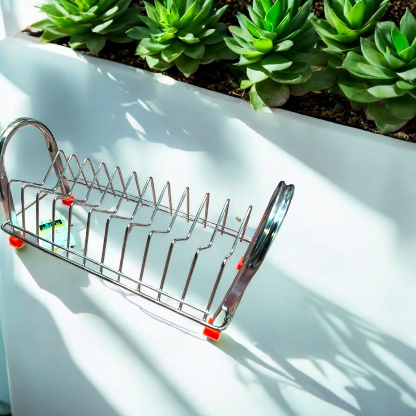 Stainless Steel Compact Plate Stand