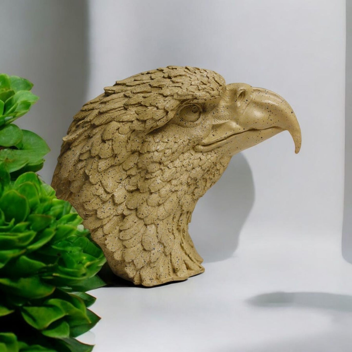 Majestic Eagle Head Decorative Sculpture