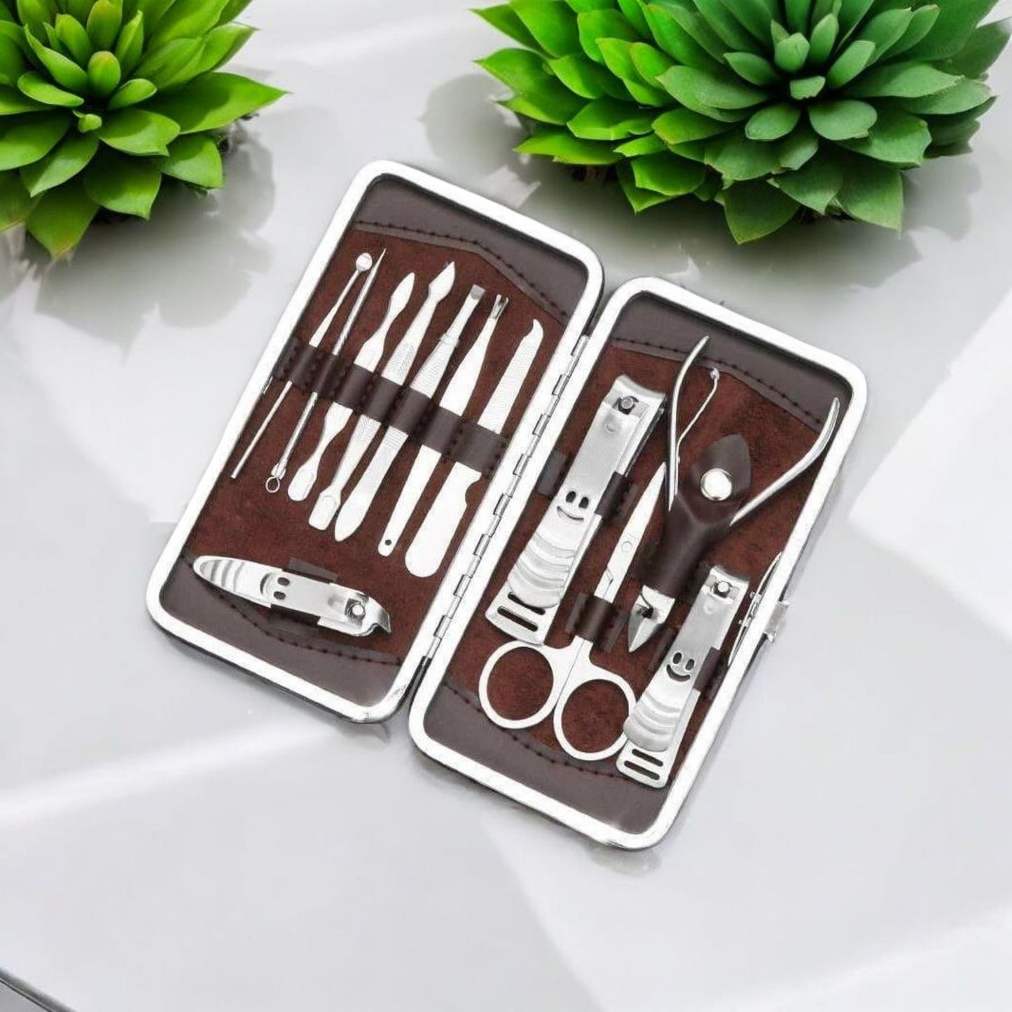 Stainless Steel Manicure Pedicure Kit Set