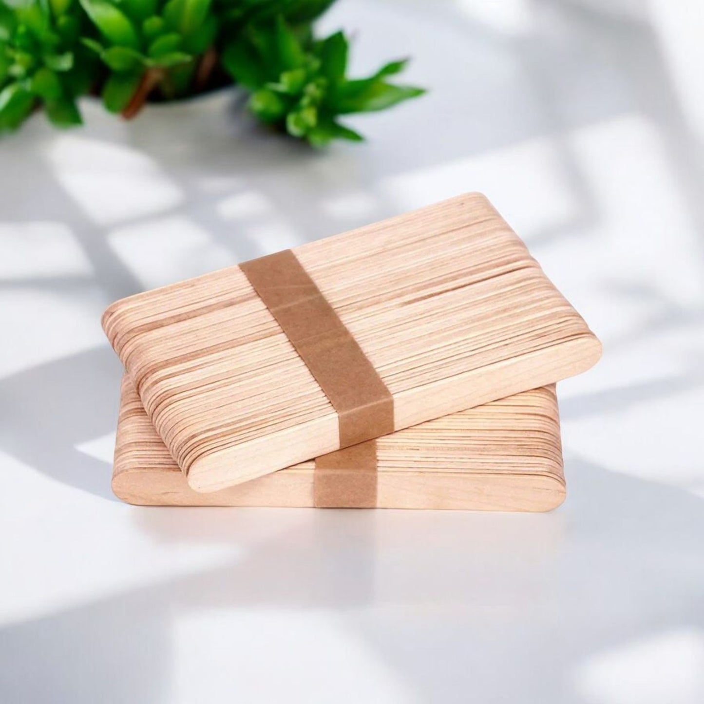 Natural Wooden Popsicle Craft Sticks-25PCS