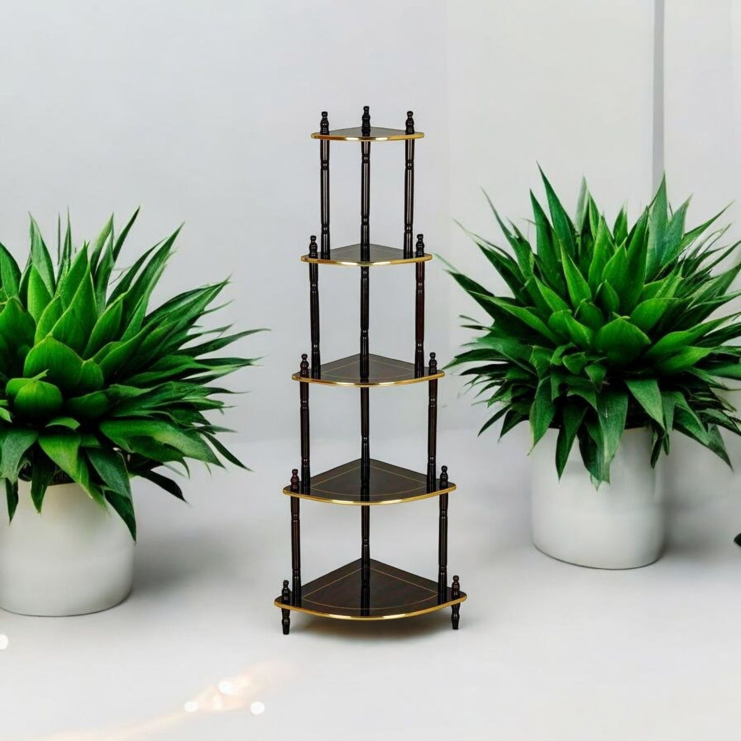 5 Tier Corner Display Stand Shelf